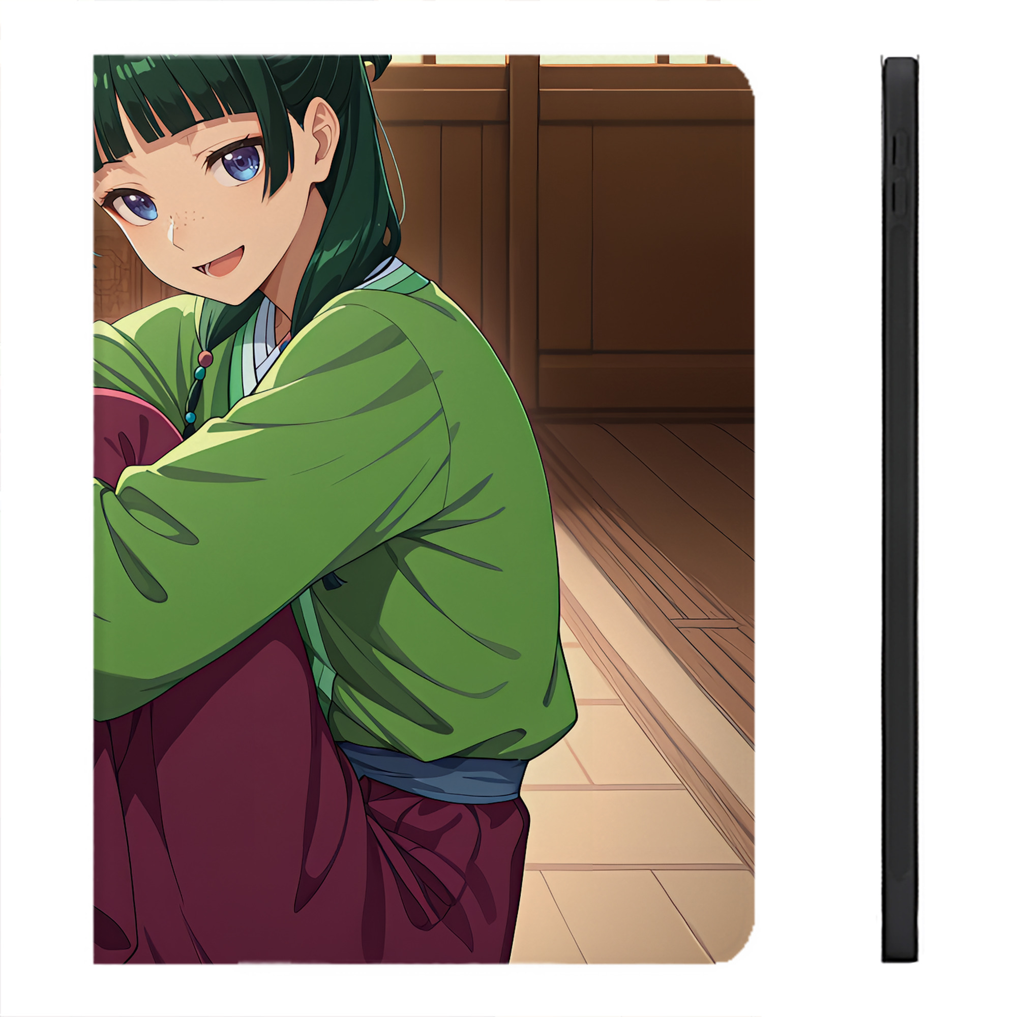 （画像用） 薬屋のひとりごと The Apothecary Diaries IPadケース ペンホルダー付き ブックスタイルデザイン